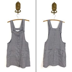 Vintage Paris Sport Club Houndstooth Jumper Dress